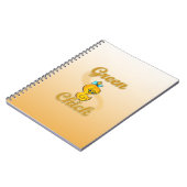 Green Chick Notizblock (Linke Seite)