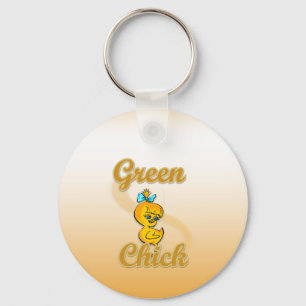 Green Chick Schlüsselanhänger
