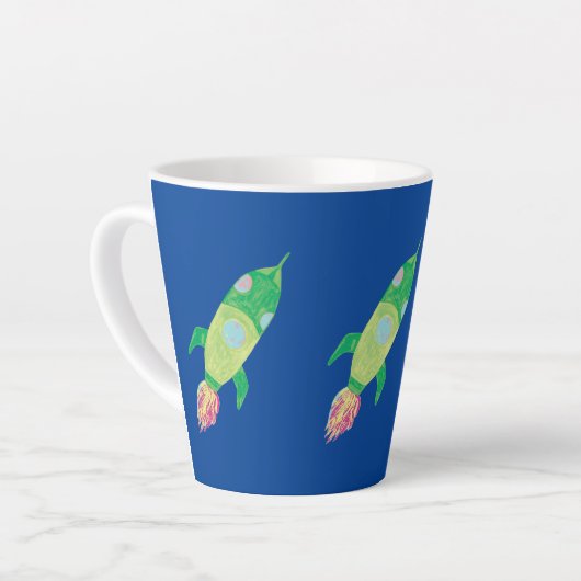 Green Chilway Rocket Star Milchtasse (Linke Ecke)