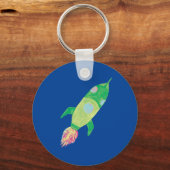 Green Chilway Rocket Star Schlüsselanhänger (Vorderseite)