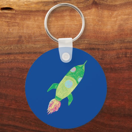 Green Chilway Rocket Star Schlüsselanhänger (Vorderseite)
