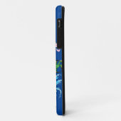 Green Chinese Dragon Koi Case-Mate iPhone Hülle (Hinten/Links)