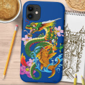Green Chinese Dragon Koi Case-Mate iPhone Hülle