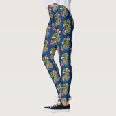 Green Chinese Dragon Koi Leggings (Links)