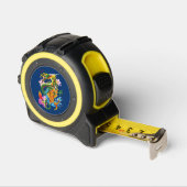 Green Chinese Dragon Koi Maßband (Winkel)