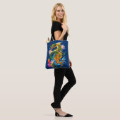 Green Chinese Dragon Koi Tasche (Am Model)
