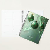 Green Christmas Ball Holiday Planner Planer (Anzeige)