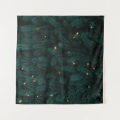 GREEN CHRISTMAS BAUM MIT LICHT WANDTEPPICH (Vorderseite (Horizontal))