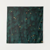 GREEN CHRISTMAS BAUM MIT LICHT WANDTEPPICH (Vorderseite)