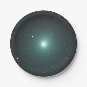 Green Christmas Comet 46P/Wirtanen Pappteller