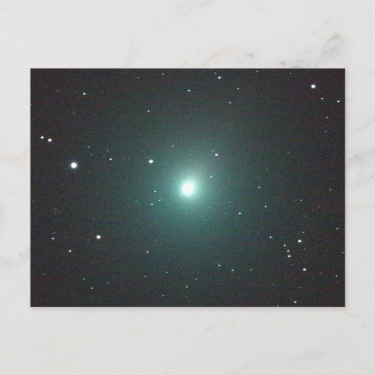 Green Christmas Comet 46P/Wirtanen Postkarte (Vorderseite)