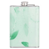 Green Christmas Geschenk Flask Flachmann (Rückseite)