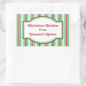 Green Christmas Kitchen Stickers (Tasche)