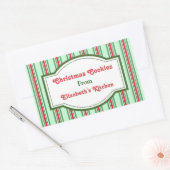 Green Christmas Kitchen Stickers (Umschlag)