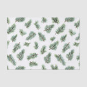 Green Christmas Pine Tree Seidenpapier (Vorderseite)