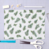 Green Christmas Pine Tree Seidenpapier (Handwerk)