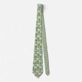 Green Christmas Present Neck Tie Krawatte (Vorderseite)
