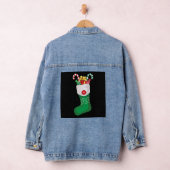 Green Christmas Stocking Jeansjacke (Hangar)