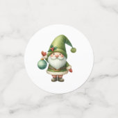 Green Christmas Table Scatter oder Confetti Konfetti (Klein Vorderseite)