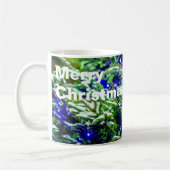 Green Christmas Tree Red Ball Kaffeetasse (Links)