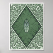 Green Cicada Poster (Vorne)
