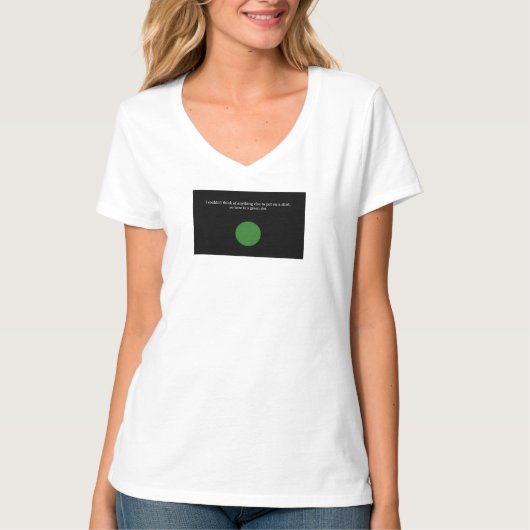 Green Circle T-Shirt (Vorderseite)