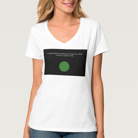 Green Circle T-Shirt (Vorderseite)