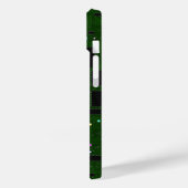 Green Circuit Board Case-Mate iPhone Hülle (Rückseite / Links)