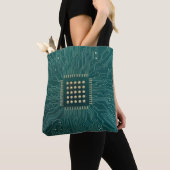 Green Circuit Board Tasche (Von Nahem)