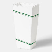 Green Class of 2026 Graduation Party Popcorn Geschenkschachtel (Rückseite)