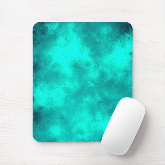 Green Cloud Effect Mouse Mat Mousepad (Mit Mouse)