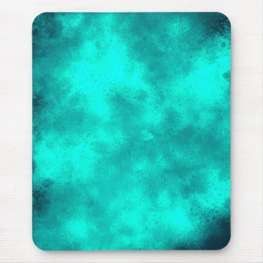 Green Cloud Effect Mouse Mat Mousepad (Vorne)
