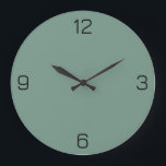 Green Clover 769789 Color mit Option zum Hinzufüge Große Wanduhr<br><div class="desc">Fügen Sie einen Namen, Initialen oder Text hinzu, oder behielt Sie die Farbe alleine. Farbkoordinaten mit anderen Elementen des Ladens basierend auf dem Namen und dem HEX-Code (sechsstellige Hex-Triole). Verwenden Sie diesen Code, um andere Elemente zu mischen, zu ergänzen und anzupassen, um diese zu ergänzen oder um anderen Auflistungen hinzuzufügen....</div>