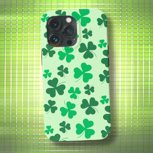 Green Clover Kleeblatt Irland Irish Retro Elegant Case-Mate iPhone Hülle