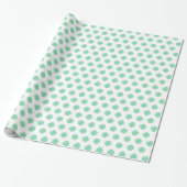 Green Clover Kleeblatt Luck of the Irish Geschenkpapier (Ungerollt)