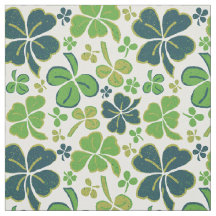 Green Clover Kleeblatt Pattern St Patrick`s Day