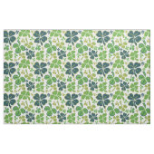 Green Clover Kleeblatt Pattern St Patrick`s Day Stoff (Fat Quarter (45,7 x 55,9 cm))