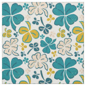 Green Clover Kleeblatt Pattern St Patrick`s Day Stoff (Muster)