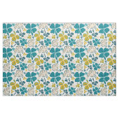 Green Clover Kleeblatt Pattern St Patrick`s Day Stoff (Fat Quarter (45,7 x 55,9 cm))