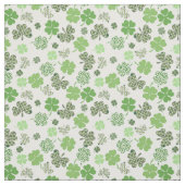 Green Clover Kleeblatt St. Patrick's Day Stoff (Muster)