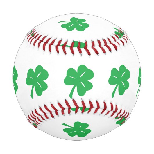 Green Clover Leaf Baseball (Rückseite)