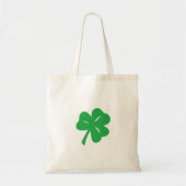 Green Clover Leaf Budget Tasche (Vorne)