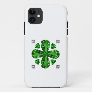 Green Clover Pattern Case-Mate iPhone Hülle