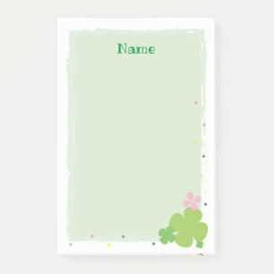 Green Clover Post it Notes Stationierung Post-it Klebezettel