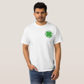 Green Clover Ribbon T-Shirt (Vorne ganz)