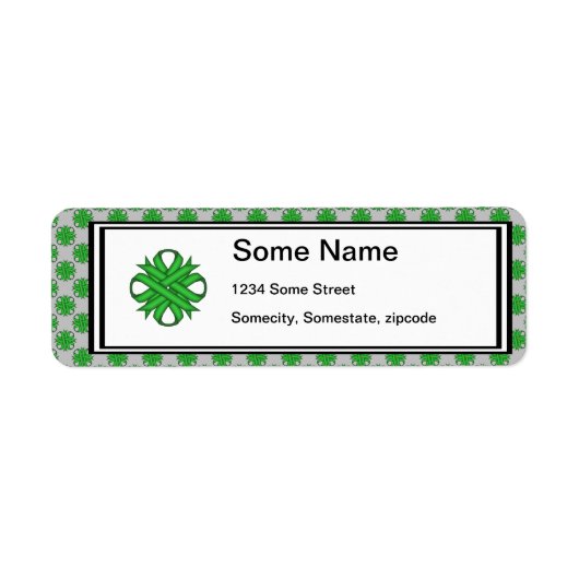 Green Clover Ribbon von Kenneth Yoncich (Vorne)