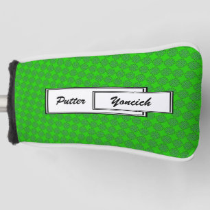Green Clover Ribbon von Kenneth Yoncich Golf Headcover