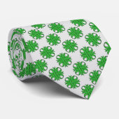 Green Clover Ribbon von Kenneth Yoncich Krawatte (Gerollt)