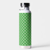 Green Clover Ribbon von Kenneth Yoncich Trinkflasche (Rechts)