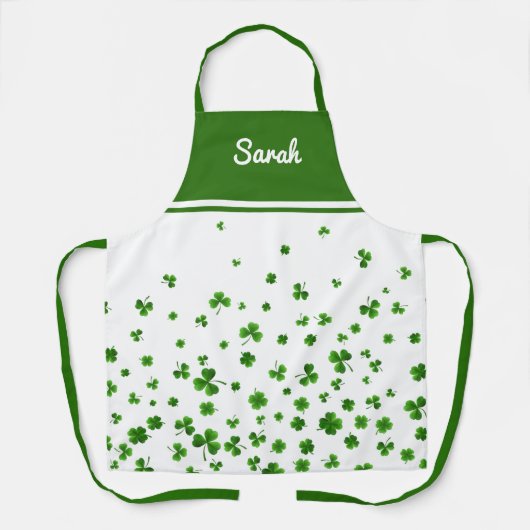 Green Clover Schürze (Vorderseite)